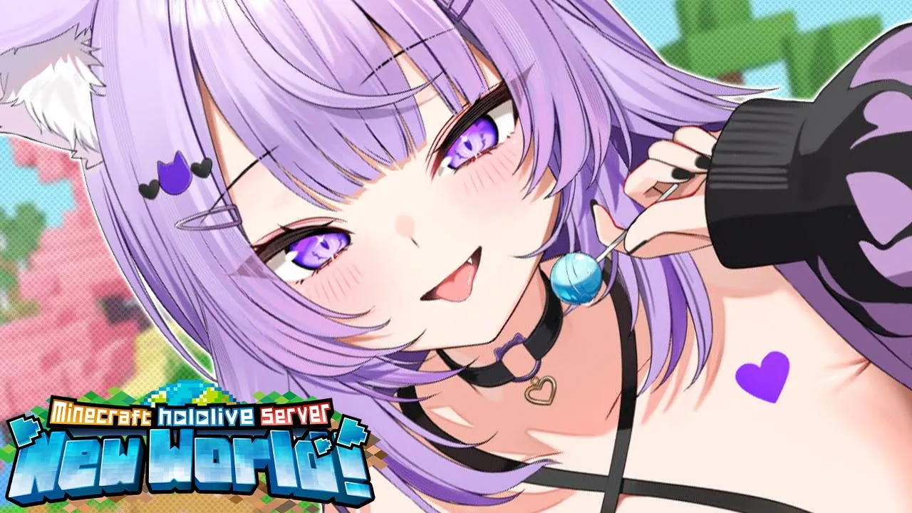 【 Minecraft / ホロ鯖 】まったり建築したりしたりしたい💜✦【 猫又おかゆ/ホロライブ 】