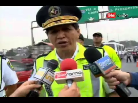 22 motos retenidas y varios buses suspendidos en control de la CTE