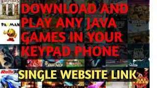 How To Download Java Game For Your Keypad Phone 
