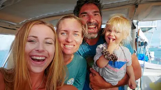 Teaming up with the LEGENDARY Sailing Family SV DELOS – S2EP22