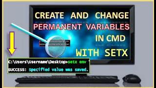 How to Create Change Delete any Environment Variable in CMD SETX Command Batch Script