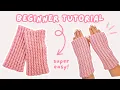 SO EASY how to crochet fingerless gloves for BEGINNERS simple crochet hand warmers tutorial