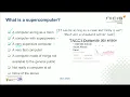 1 02 - What is a Supercomputer Answers