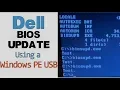 Dell Bios Update using a WinPe Boot USB test message