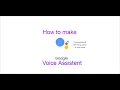 How to make a Voice Assistant using html and css dicto like google assistent