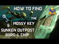 How To Find The Mossy Key Sunken Outpost Burg L Chip Easy Grounded Guides