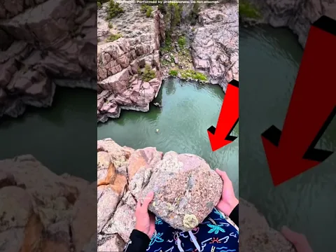 Jump From Hill 😱🤯|| #short #viralvideo #shortsfeed