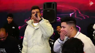 لحظه وصول ترند الشارع الكروان عصام صاصا عقيقه داليدا فارس العايدي وهجوم شديد من الجمهور 