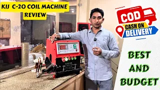 Kisan Engineering C20 Cnc Automatic Coil Winding machine Review #coilmachine #coil #c20