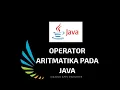 Tutorial Netbeans Operator Aritmatika pada Java