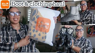 TEMU HAUL WINTER BOOTS MORE