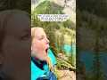 Lagu The most beautiful lake in the entire world?! 😍🥹 Details👇 #banff #banffnationalpark #morainelake