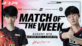 LPL Match of the Week | FPX vs EDG | The Final Showdown!