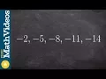 How to determine a simple rule for a sequence