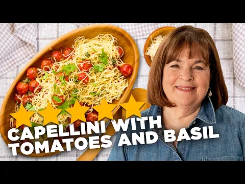 Ina Garten's 5-STAR Capellini with Tomatoes and Basil 🍅🍴 Barefoot Contessa | Food Network