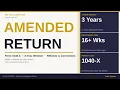 IRS Amended Return 2026 Fix Mistakes Claim Refunds Avoid the 3-Year Deadline