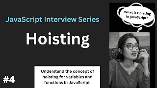 Hoisting in JavaScript JavaScript Interview Questions JavaScript Tutorial in Hindi
