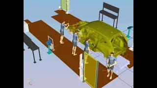Tecnomatix Siemens Process Simulate Human - Ergonomia es 2