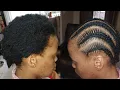 Needle and Yarn Cornrows Tutorial Stitch Braids