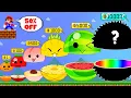 Can Mario vs Marble Race SUIKA Watermelon Calamity Maze ADN MARIO GAME
