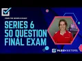 Study This Final Exam To Pass The Series 6 FINRA Exam