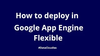 Google app engine flexible