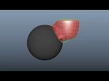 Collision Deformer Stickiness