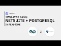 Two-Way Sync NetSuite and PostgreSQL in Real Time with Stacksync
