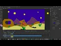 Moving your character editing multiple frames - Animate