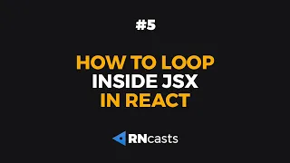 How to loop inside JSX in React RNcasts