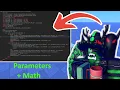 Roblox Beginners Scripting Tutorial - Parameters Math 2023