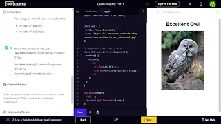 Your First React Component - Learn ReactJS Part I