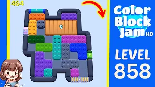 Color Block Jam Level 464 858 Solution Walkthrough