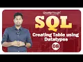 SQL CREATE Table Data Types Learn CREATE Table in Minutes