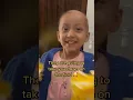 Download Lagu 8 year old girl fighting cancer gets heartwarming dream come true ❤️ #shorts