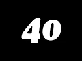 40 Second Interval Timer With Beep Every 40 Seconds