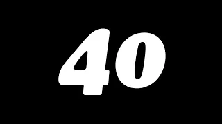 40 Second Interval Timer With Beep Every 40 Seconds