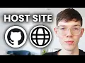 How To Host Website On GitHub - For FREE