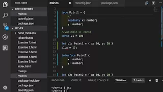 TypeScript 033 - Interface Readonly property