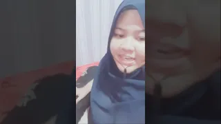 jilbab uting transparan kelihatan gede banget