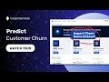 How to Run a Predictive Churn Model in Graphite Note - No Code Machine Learning Platform