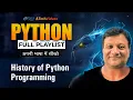 History of Python Programming Which Version to use Difference between Python 2 Python 3