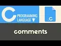 Comments C Tutorial 10