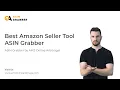 Master Amazon Product Research with ASIN Grabber by Amz Online Arbitrage