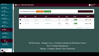 Part 8 - Settings Management