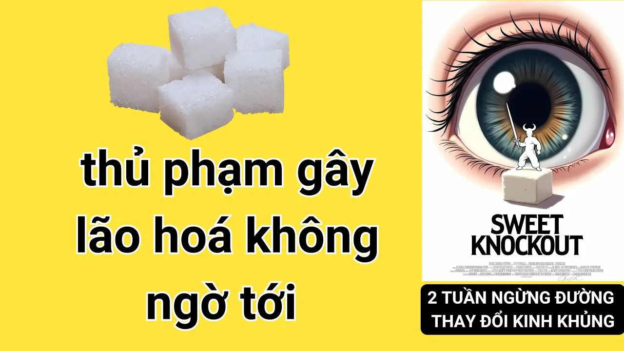 Outline Video Thủ phạm gây lão hoá không ngờ | 2 tuần ngừng ăn đường và cơ thể biến đổi