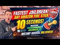 FASTEST Way to JAILBREAK any Amazon Fire Stick in 10 Seconds