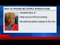 Body of missing Wetumpka woman found