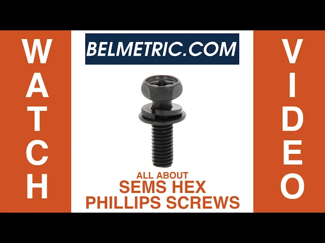 All About SEMS Hex Phillips Black Stainless Screws
