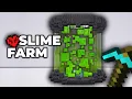 I Built The Coolest Slime Farm in Minecraft Hardcore